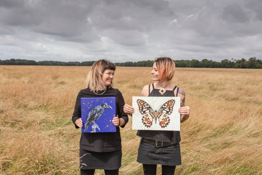 EXHIBITION: &quot;Wee Winged Wild Wonders&quot; by Orla Mellon and Ali-P